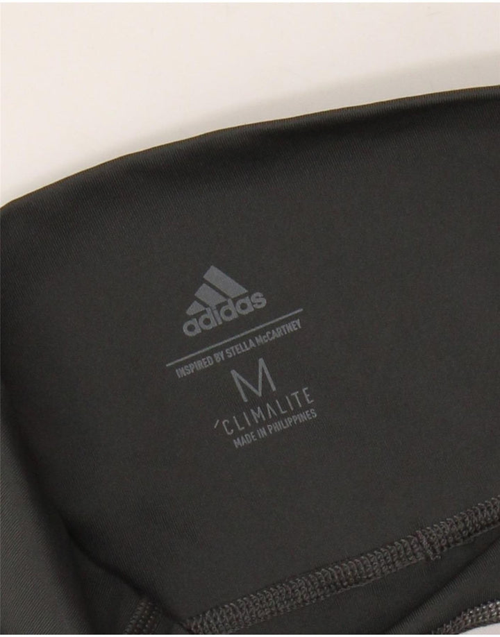 Leggings Adidas Climalite da donna UK 12 grigio medio stampa animalier