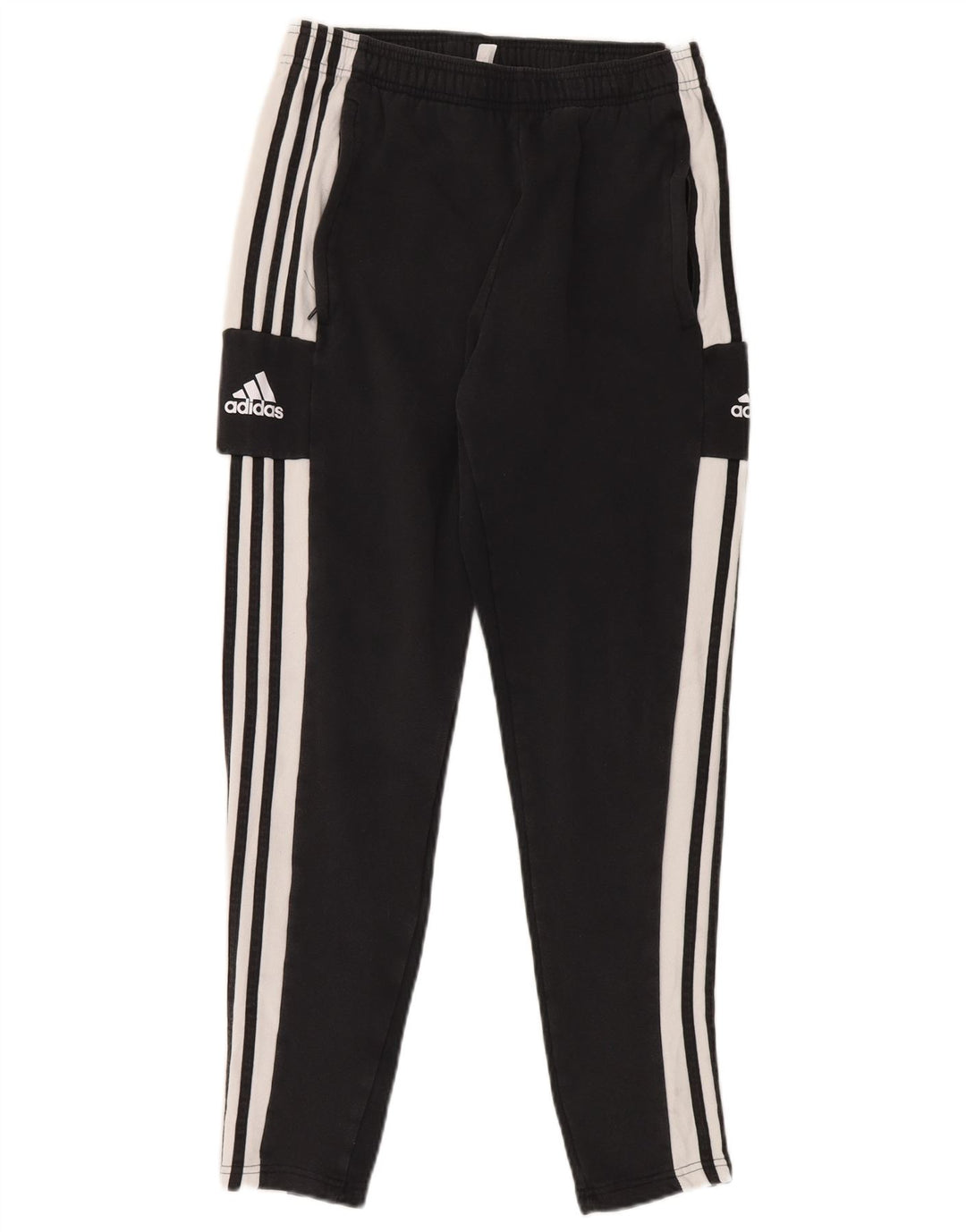 Pantaloni da tuta da uomo ADIDAS medio cotone nero