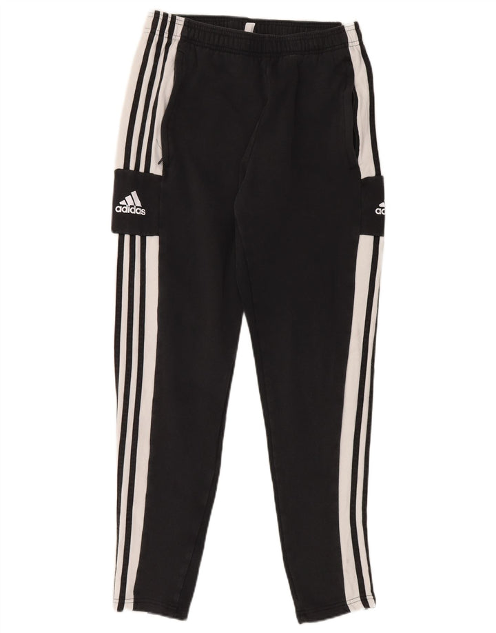 Pantaloni da tuta da uomo ADIDAS medio cotone nero