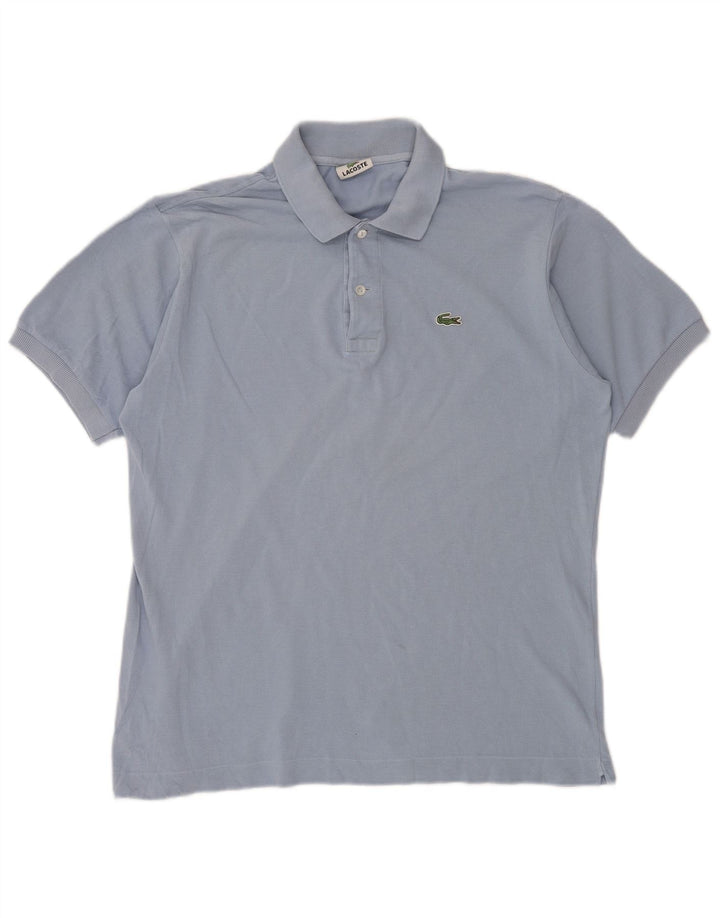 Polo da uomo Lacoste taglia 5 grande in cotone blu
