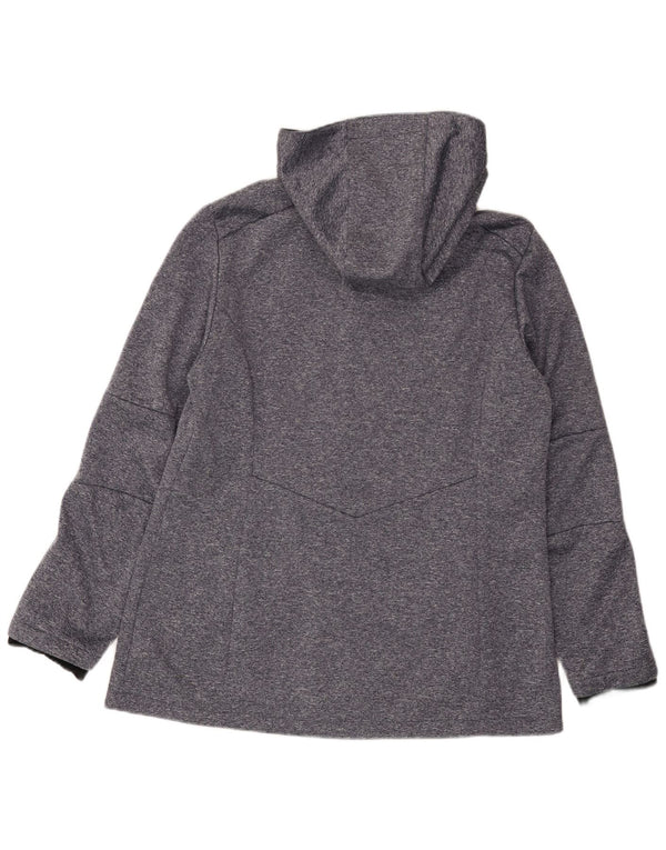 Giacca a vento con cappuccio da donna CMP UK 18 XL Poliestere screziato blu