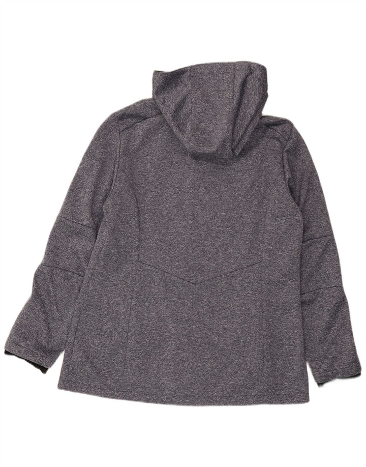 Giacca a vento con cappuccio da donna CMP UK 18 XL Poliestere screziato blu