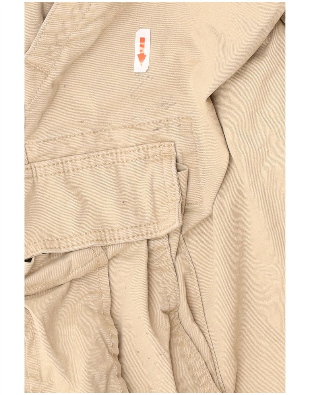 Pantaloncini cargo da uomo Gap W36 grandi in cotone beige