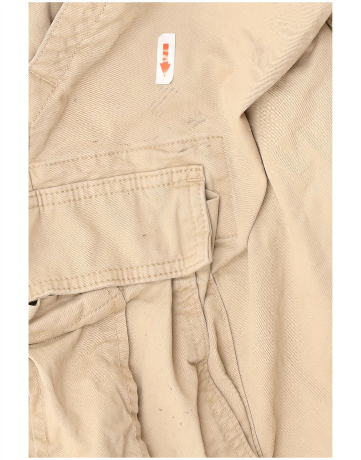Pantaloncini cargo da uomo Gap W36 grandi in cotone beige