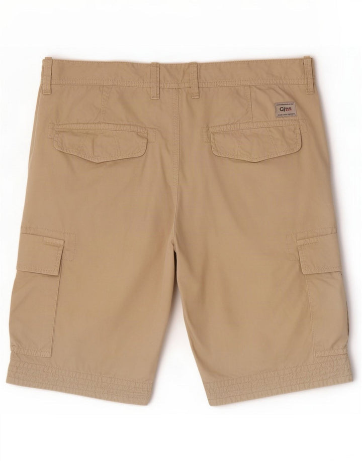 Gaudi Pantaloncini cargo regolari da uomo medi W31 Cotone beige