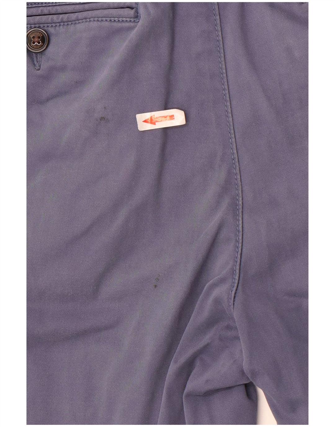 Pantaloncini chino da uomo Tommy Hilfiger W34 grande cotone blu