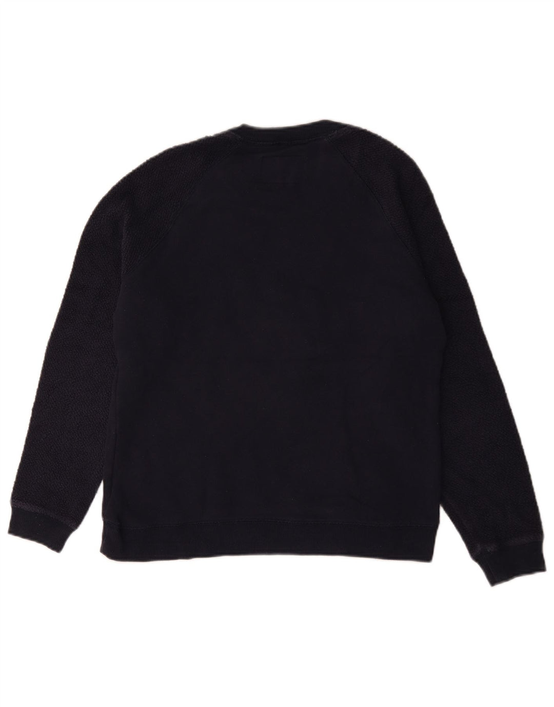 Felpa con grafica da donna Superdry Maglione UK 14 Medio Blu Navy Cotone