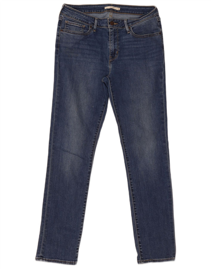 Jeans Levi's 711 Slim da donna W32 L30 in cotone blu