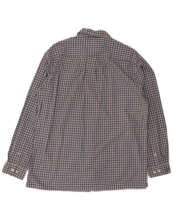 Camicia da uomo Regular Fit Tommy Hilfiger a quadri blu medio