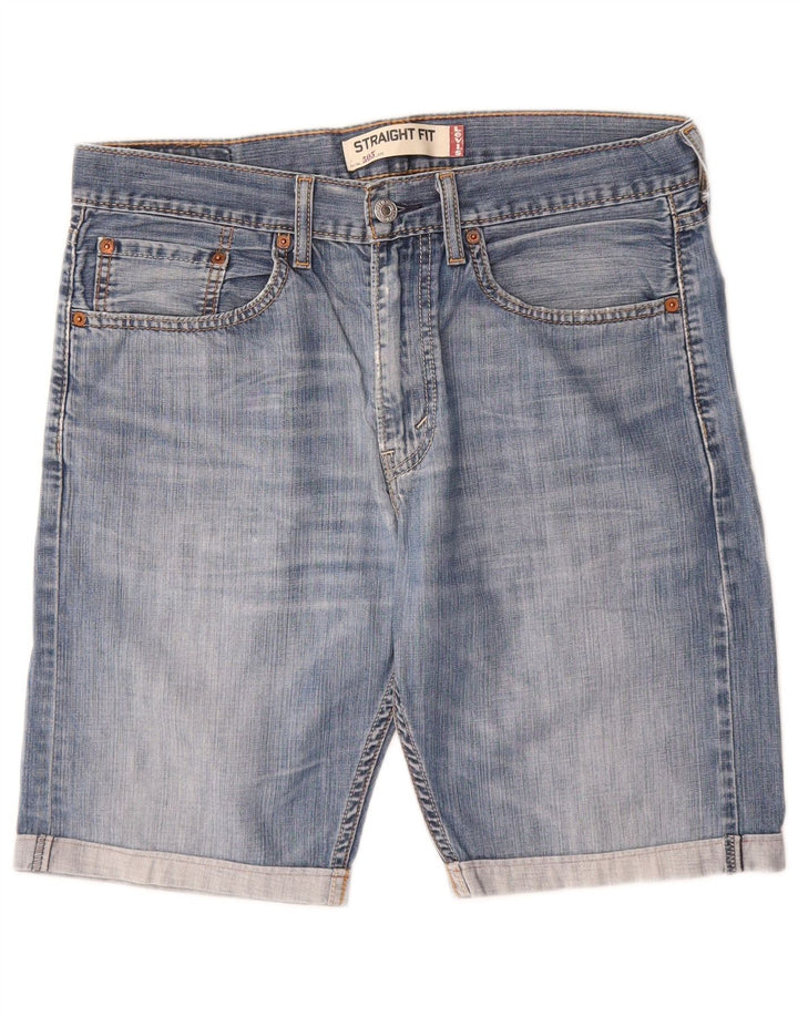 Pantaloncini di jeans Levi's 505 da uomo W32 in cotone blu medio