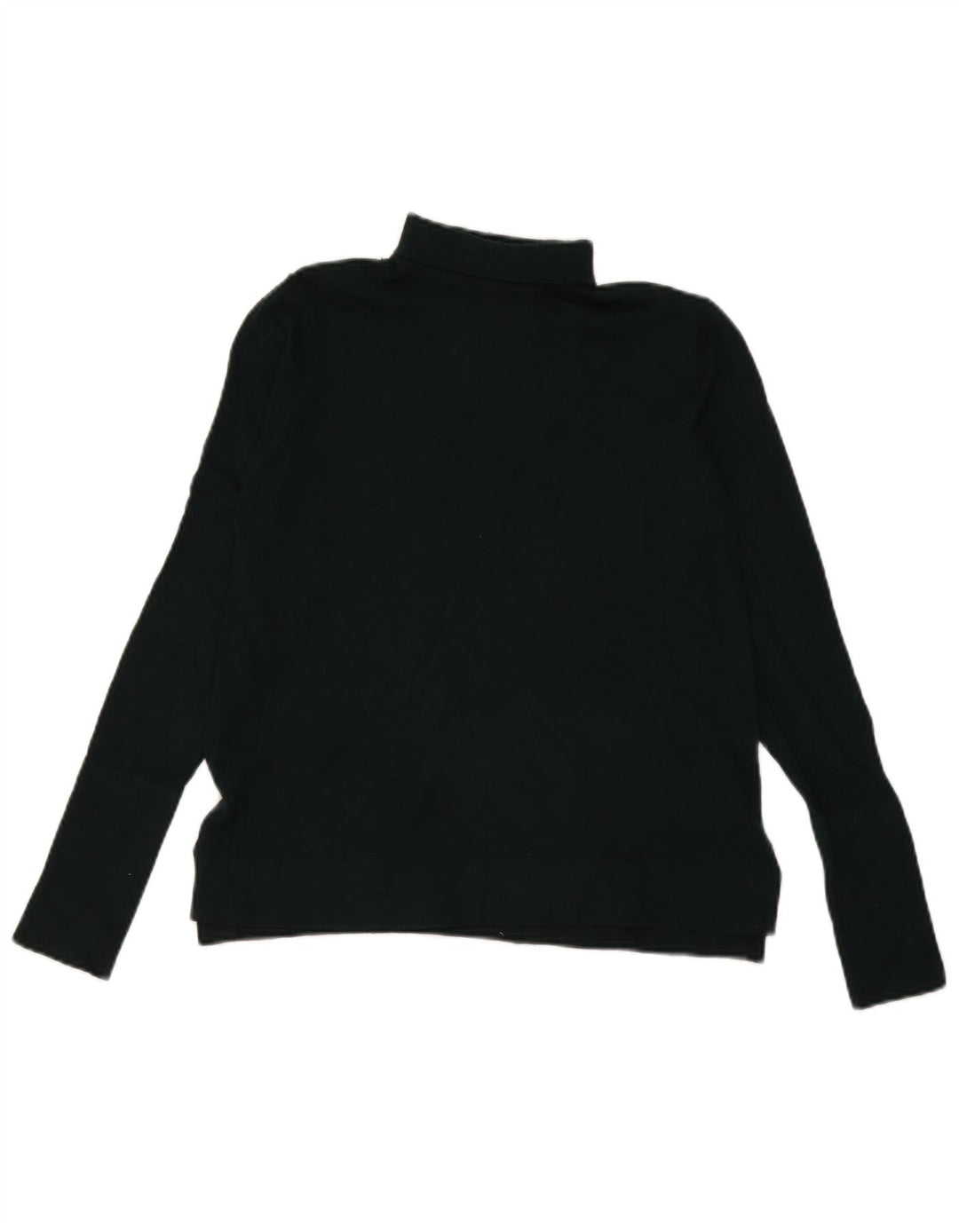Maglione maglione a collo alto da donna Zara UK 14 verde medio modal