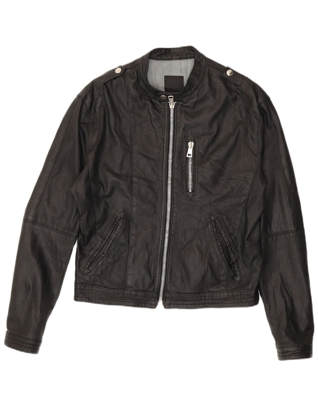 Giacca in pelle militare da donna Imperial IT 48 XL Nera