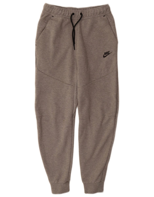 Pantaloni da tuta da donna Nike Joggers UK 10 Small Grigio Cotone