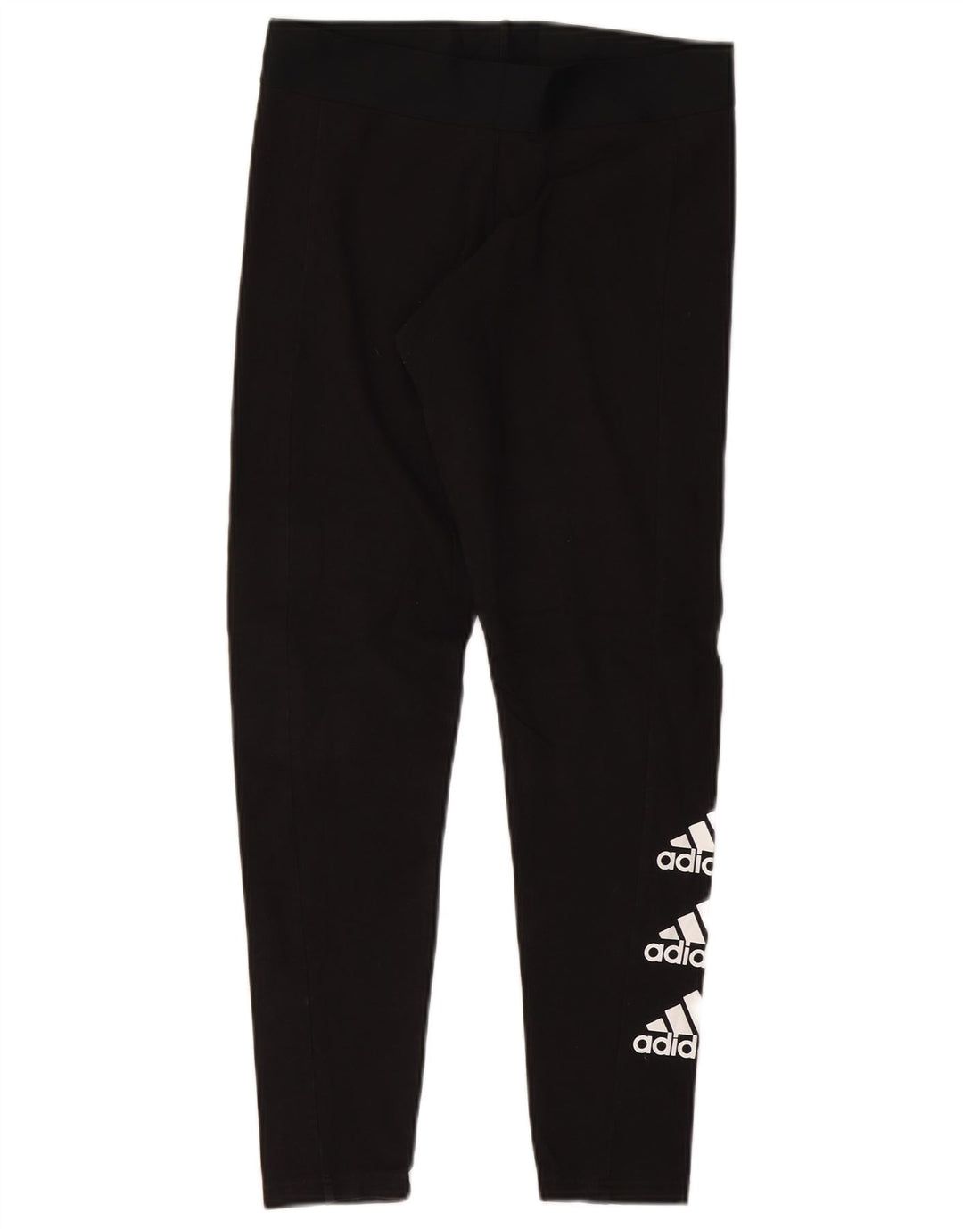 Leggings grafici ADIDAS da donna UK 16/18 Large Nero