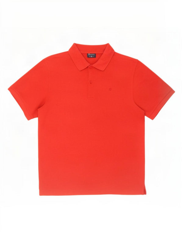Polo da uomo Champion rossa media
