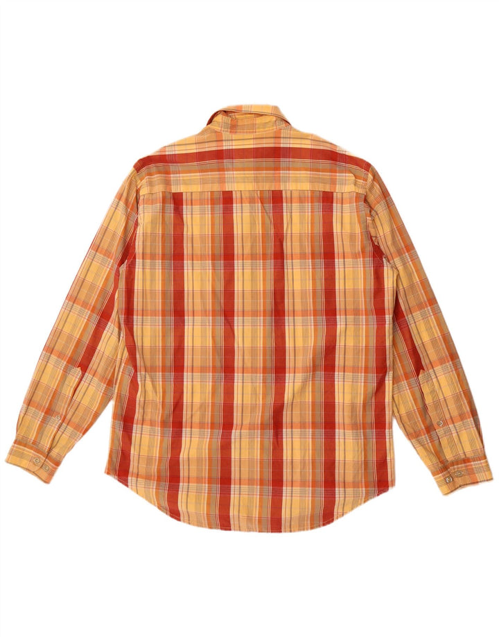 Camicia da uomo Marlboro Classics a quadri multicolori grandi