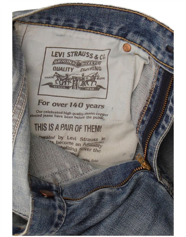 Pantaloncini di jeans da uomo Levi's W30 blu medio