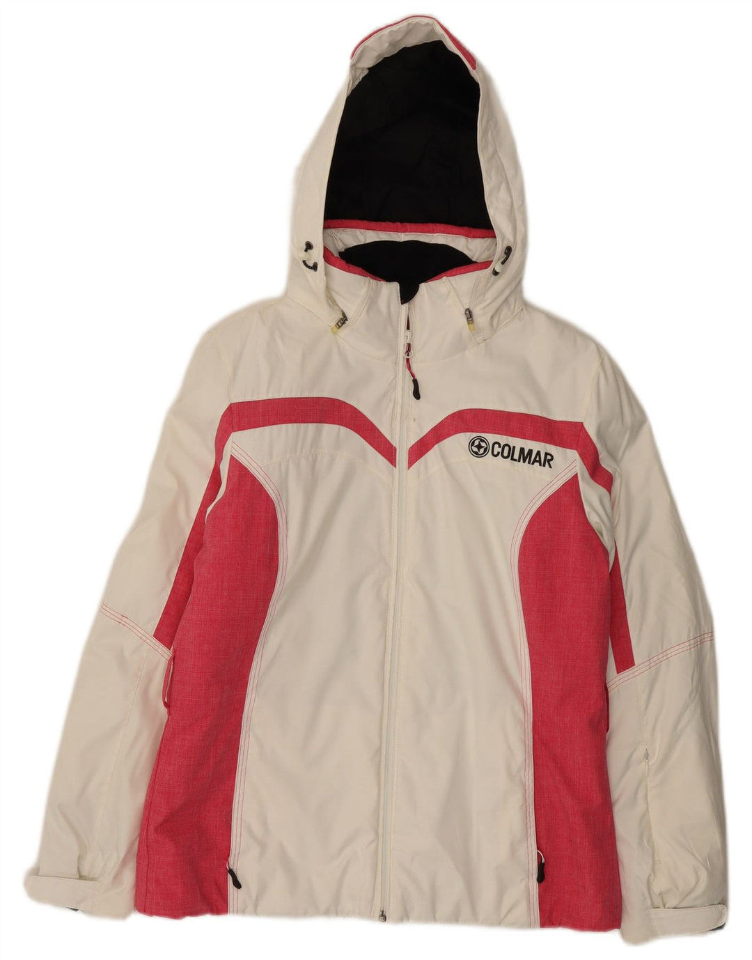 Giacca da sci imbottita con cappuccio oversize da donna Colmar IT 42 Small Bianca