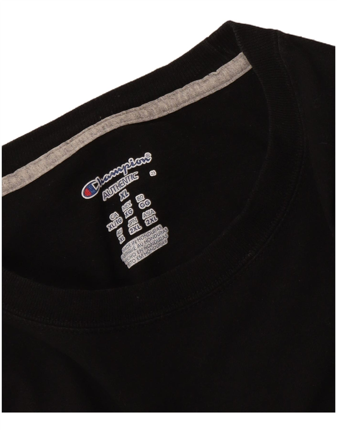 Maglia a maniche lunghe da uomo Champion XL Nera
