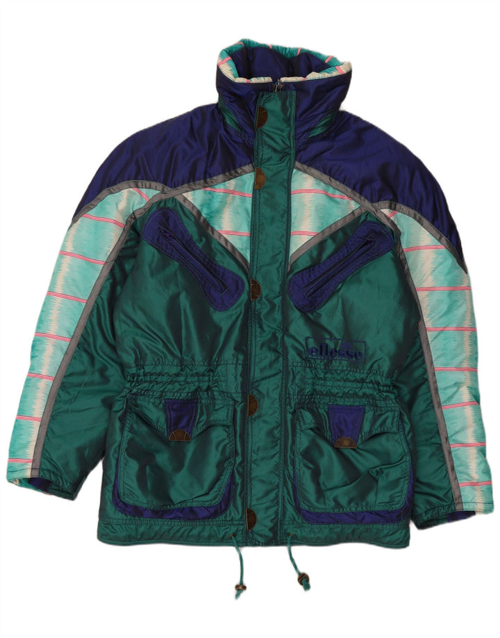 Giacca da sci da uomo Ellesse con vestibilità ampia con cappuccio IT 48 Colore verde medio