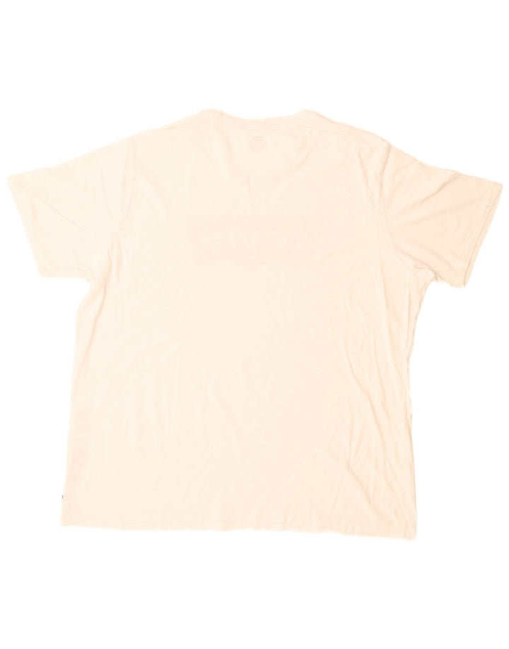 T-shirt grafica da uomo Levi's Top XL in cotone bianco