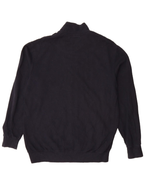 Giacca da ginnastica da uomo Lotto XL in cotone blu navy