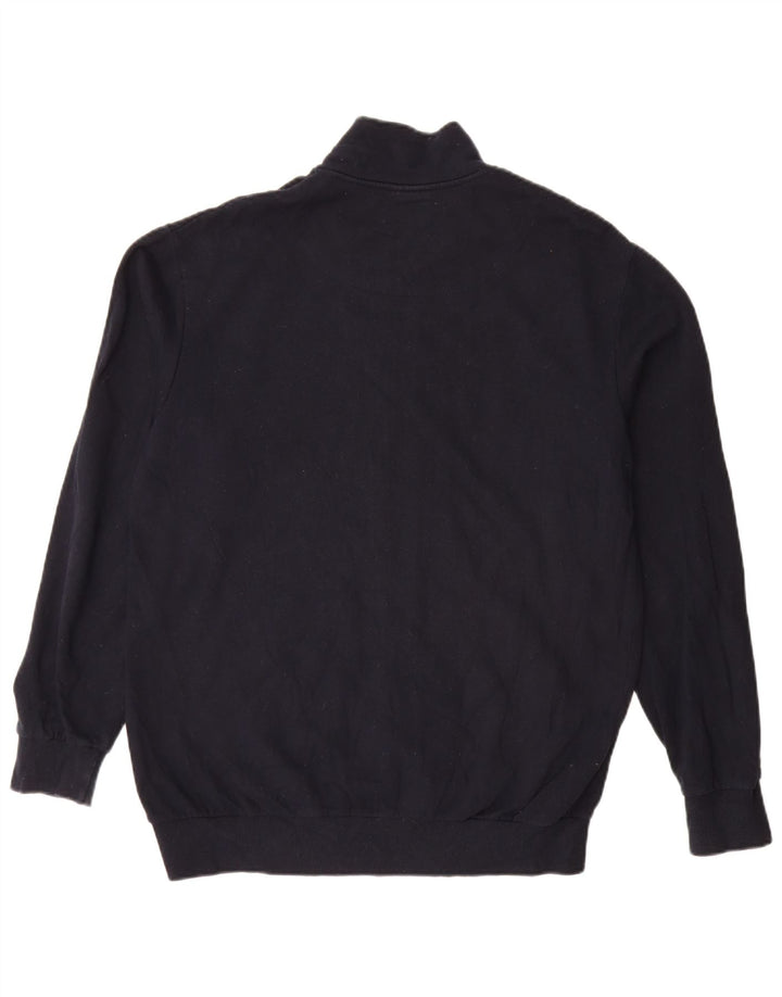 Giacca da ginnastica da uomo Lotto XL in cotone blu navy