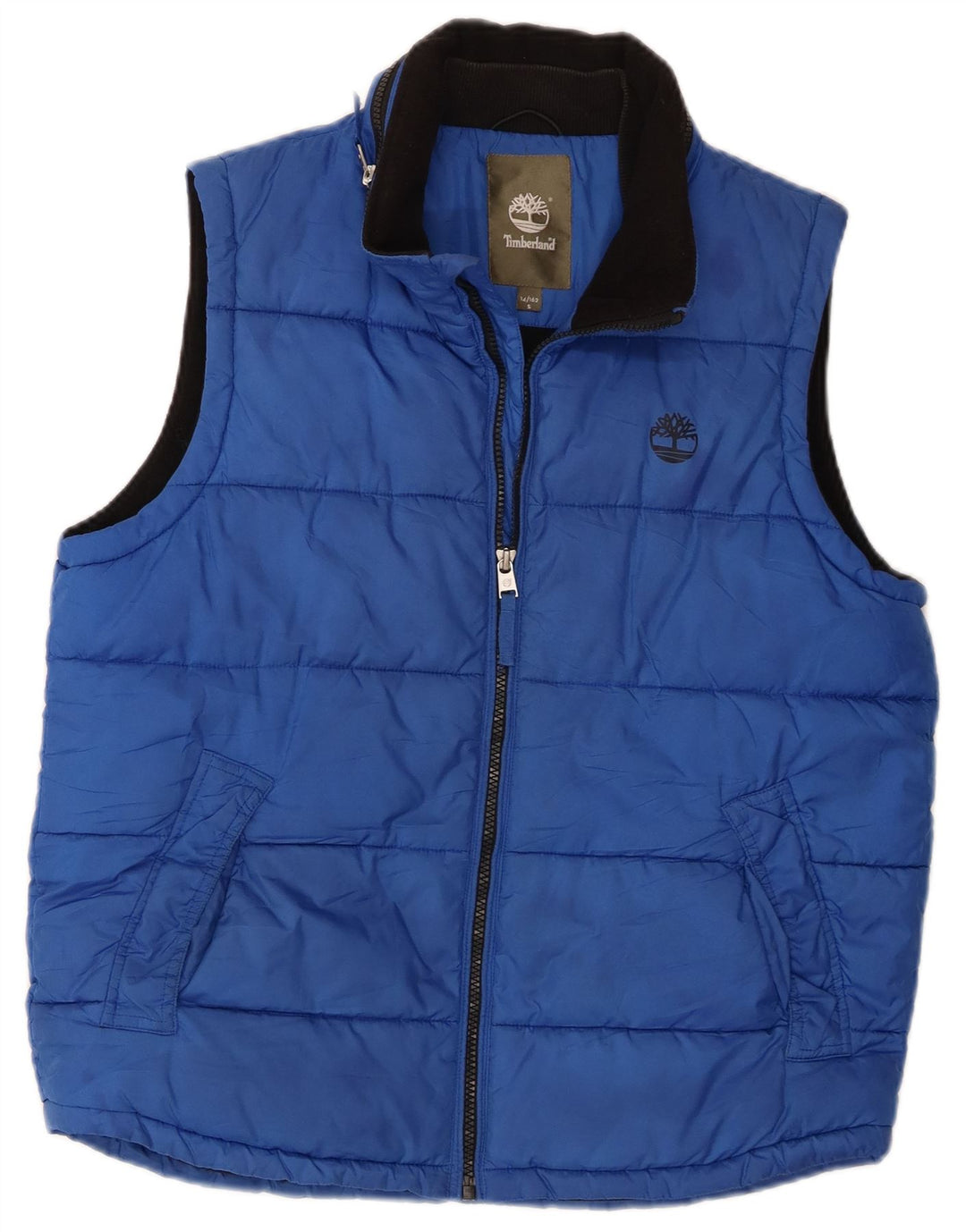 Gilet imbottito per ragazzi Timberland 13-14 anni piccolo in poliestere blu