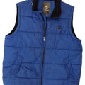 Gilet imbottito per ragazzi Timberland 13-14 anni piccolo in poliestere blu