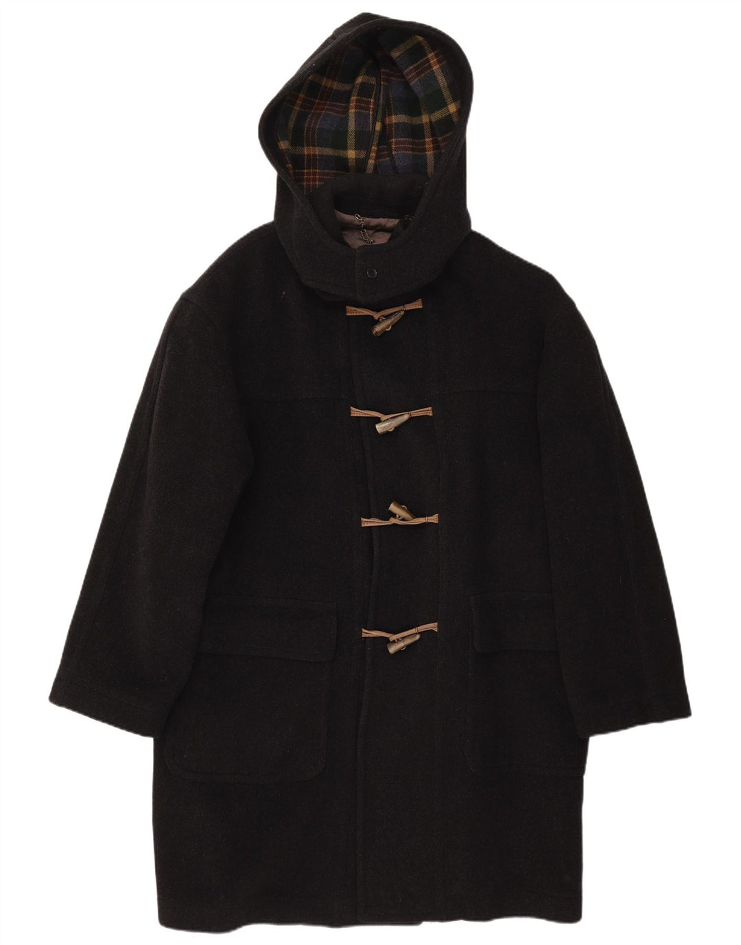 Montgomery vintage da uomo con cappuccio IT 52 XL Nero