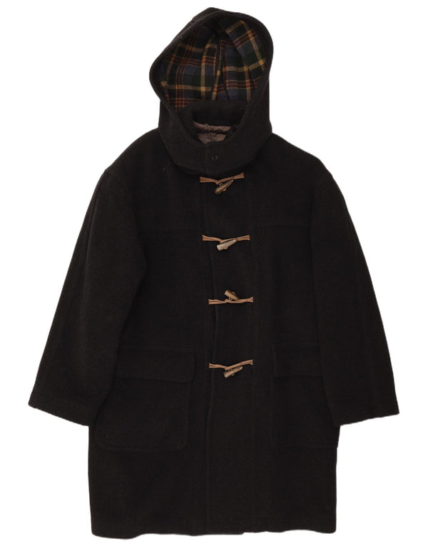 Montgomery vintage da uomo con cappuccio IT 52 XL Nero