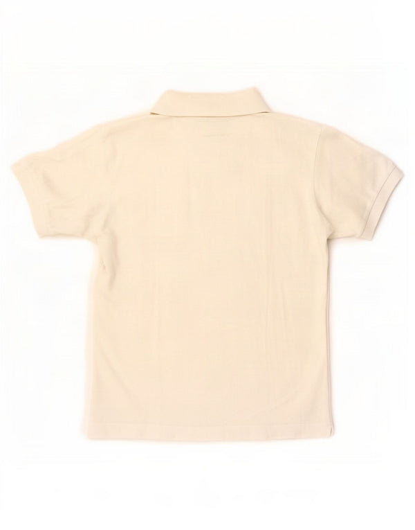 Kappa Womens Polo Shirt UK 14 Large White Cotton