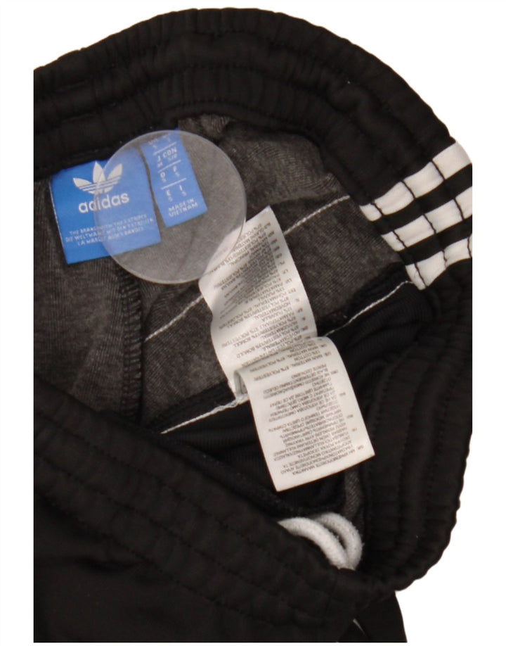 Pantaloni da tuta da uomo Adidas Joggers piccoli in poliestere nero