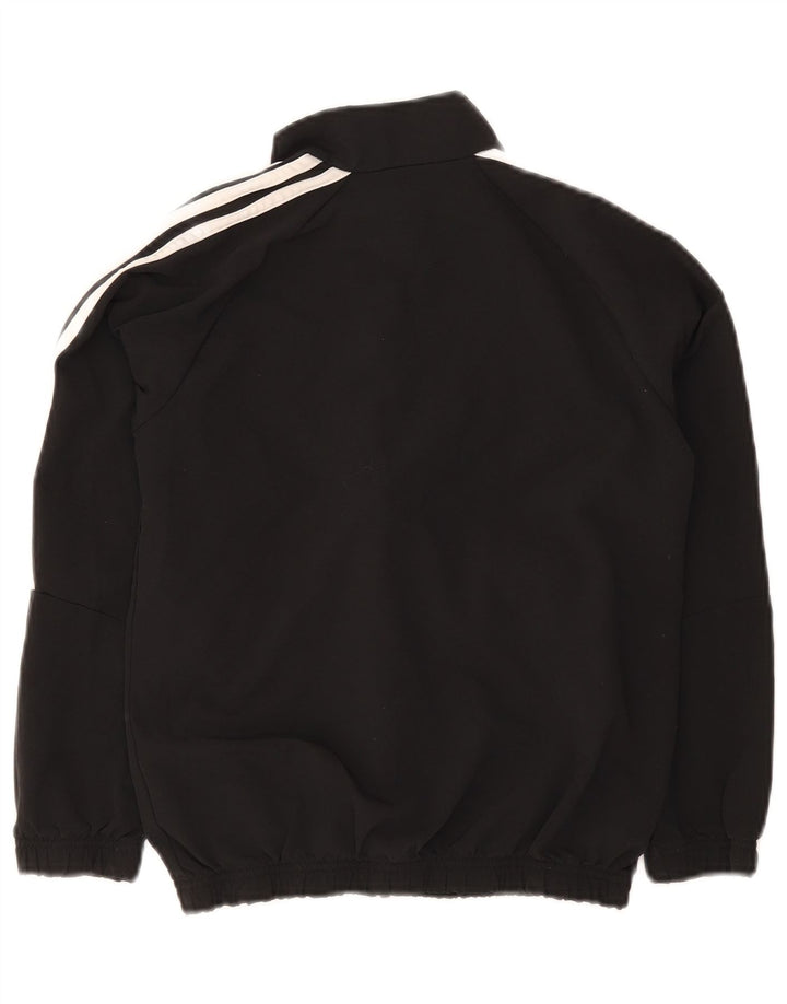 Giacca Top della tuta da ragazzo Adidas 9-10 anni in poliestere nero