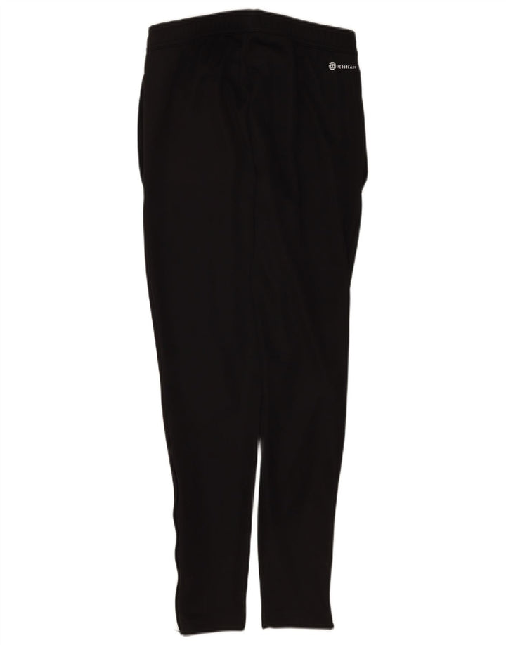 Pantaloni da tuta Adidas Aeroready da uomo piccoli in poliestere nero