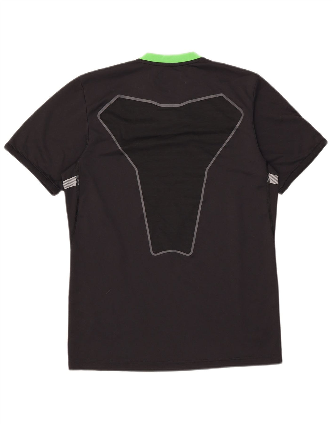 T-shirt Adidas Climacool da uomo Top Small Black Colourblock