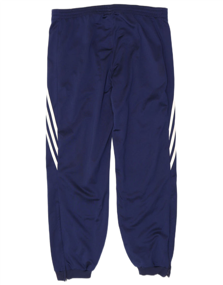 Pantaloni da tuta da uomo Adidas Joggers grandi in poliestere blu navy