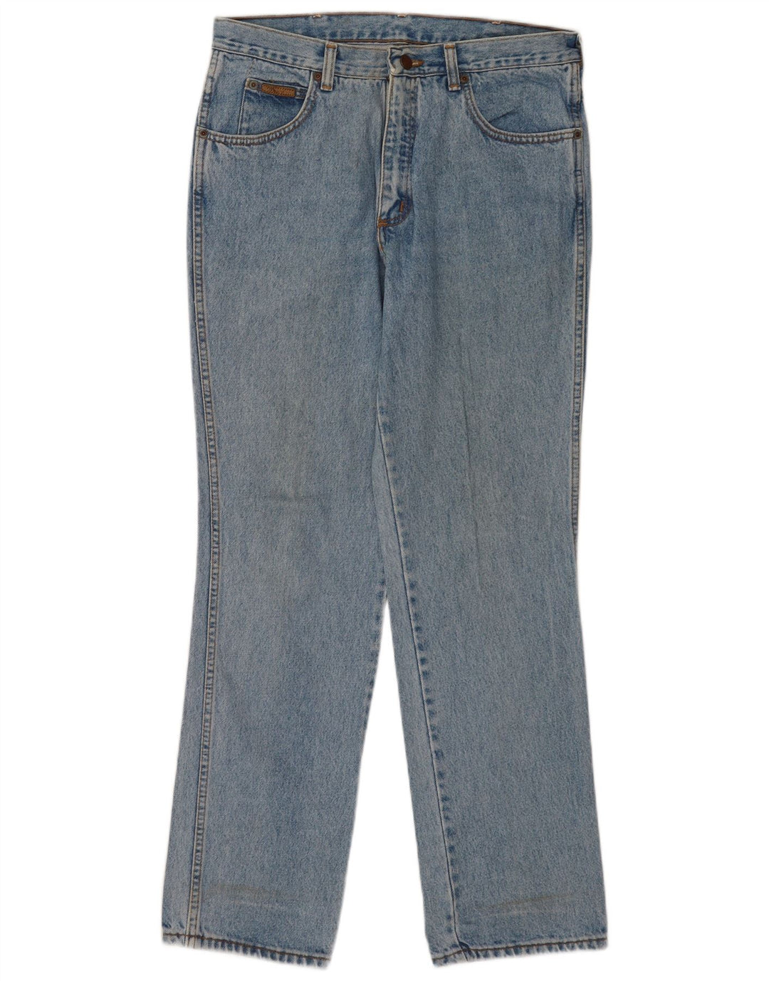 Jeans dritti da uomo Wrangler Texas W34 L32 cotone blu