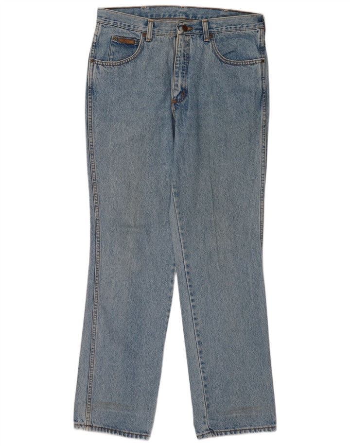 Jeans dritti da uomo Wrangler Texas W34 L32 cotone blu