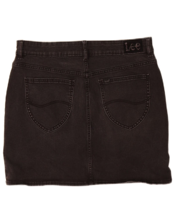 Gonna di jeans per ragazze Lee 13-14 anni W30 cotone nero