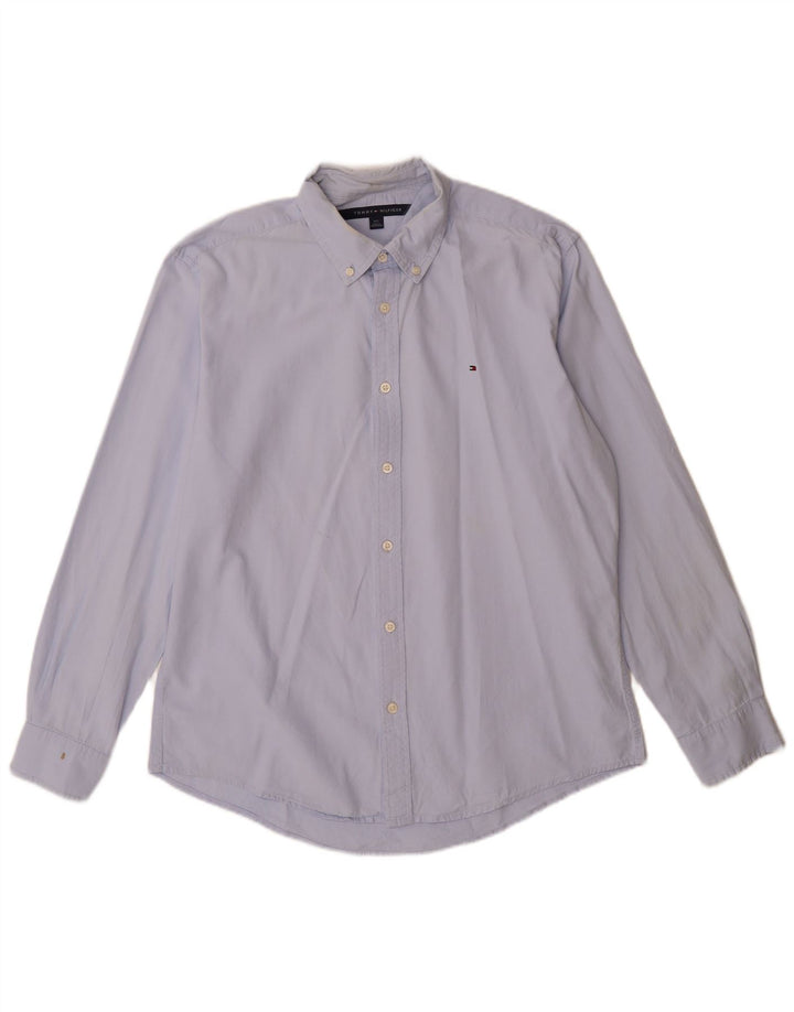 Camicia da uomo Tommy Hilfiger grande blu