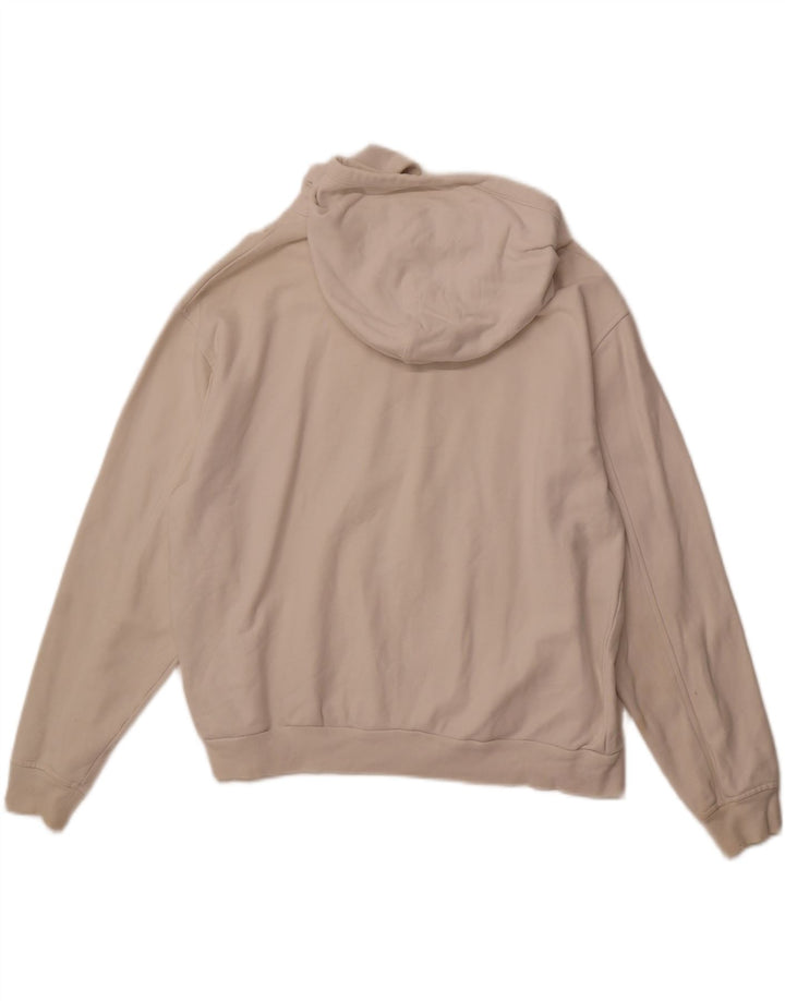 Maglione con cappuccio grafico oversize da donna LEVI'S UK 14 medio bianco sporco