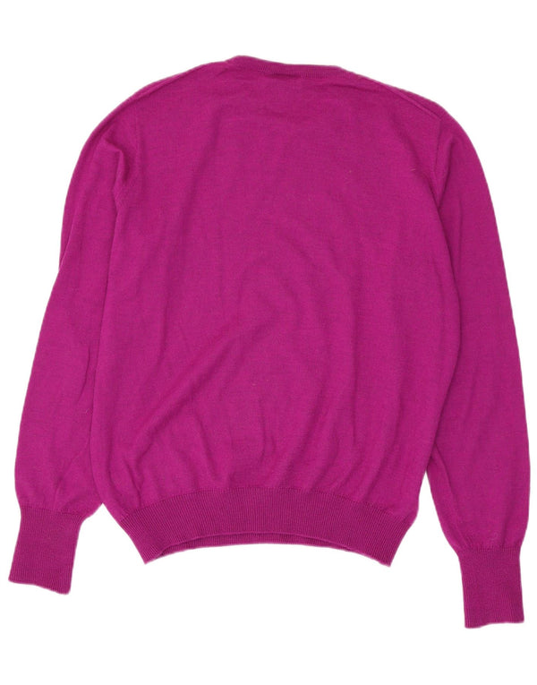 Maglione maglione girocollo da uomo Nike UK 46/48 XL poliestere rosa