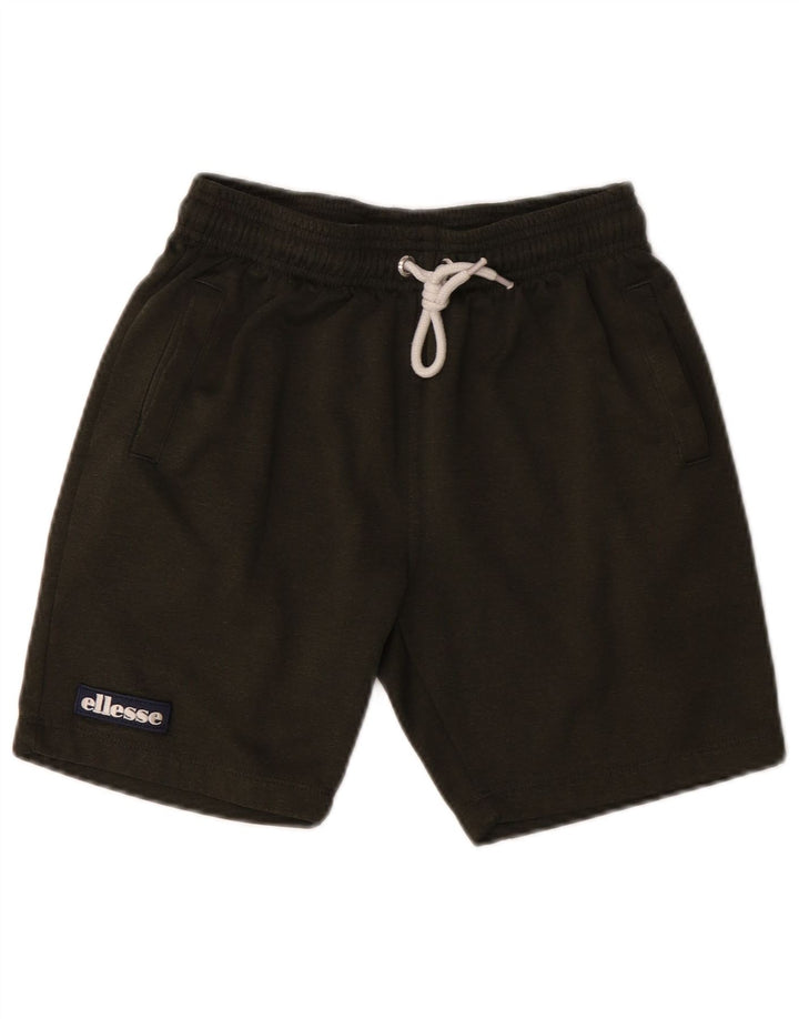 Pantaloncini sportivi da ragazzo Ellesse 12-13 anni Poliestere kaki
