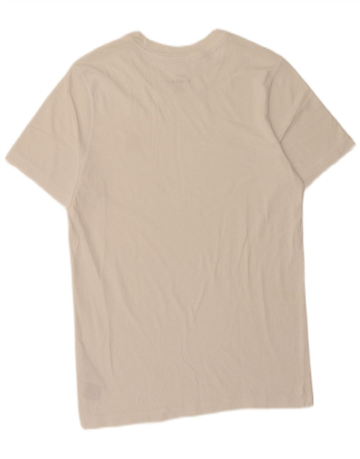 T-shirt Nike da uomo Top Small in cotone bianco