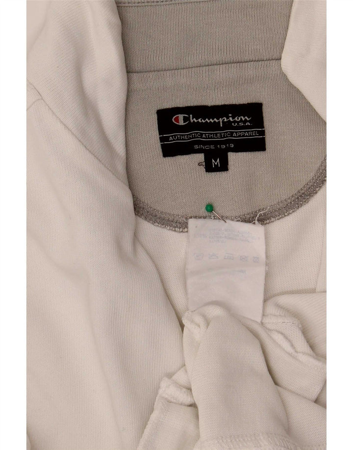 Giacca da tuta da donna Champion UK 14 cotone bianco medio