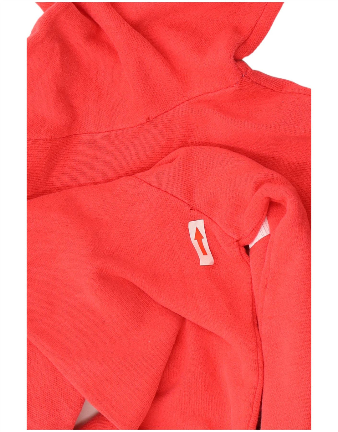 Maglione con cappuccio e zip grafica da donna Franklin & Marshall UK 16 Large Rosso