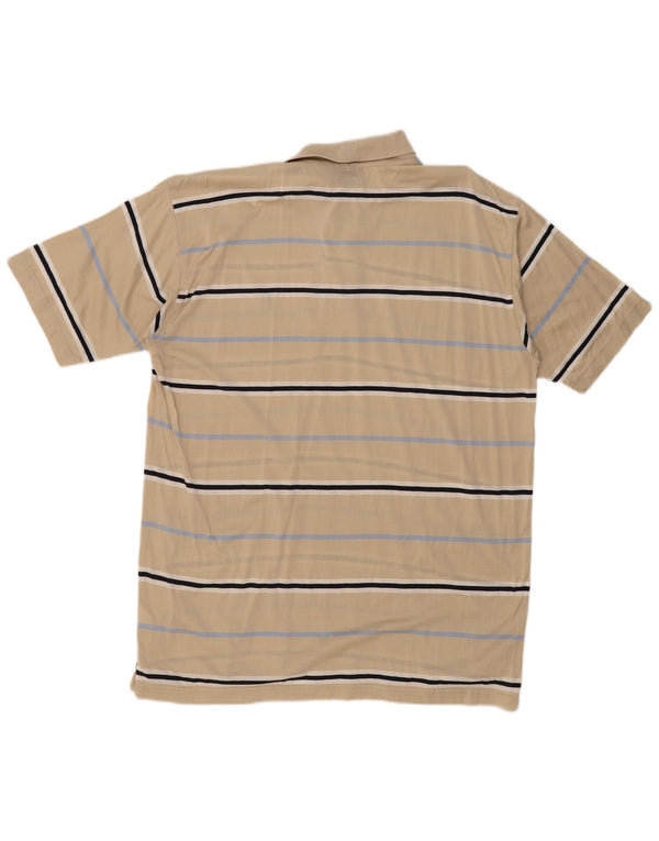 CONTE OF FLORENCE Polo Uomo XL Cotone Rigato Beige
