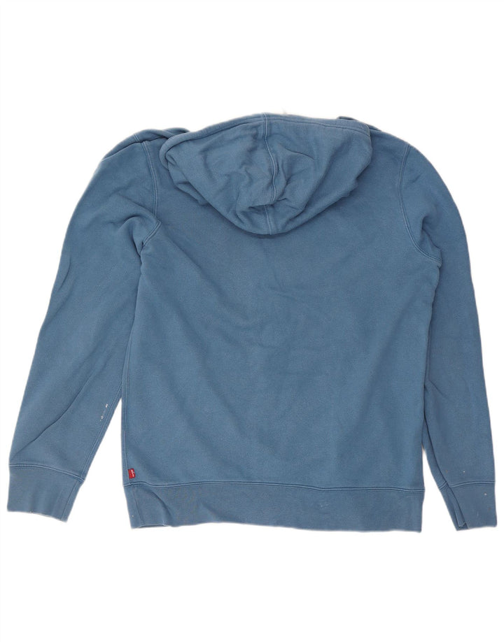 Maglione con cappuccio grafico da uomo Levi's grande in cotone blu