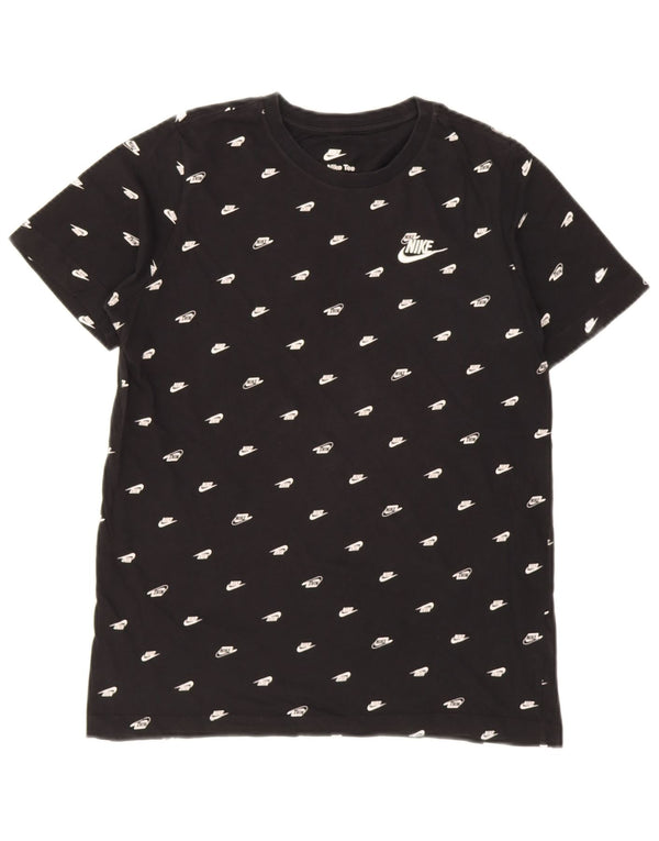 T-shirt grafica Nike da bambino 13-14 anni XL Nera